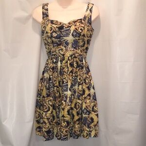 Exploding Tardis Dr. Who dress. (No stretch)